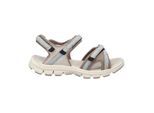 Sandale CMP "ALMAAK WMN HIKING SANDAL", Damen, Gr. 40, beige (sabbia, tiffany), Synthetik, Schuhe Sandale, mit Klettverschluss
