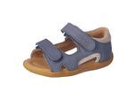 Sandale PEPINO BY RICOSTA "Jasper WMS: mittel", Mädchen, Gr. 24, nautic, Nubukleder, Schuhe Sandale, Babyschuh mit Klett, Größenschablone zum Download