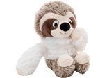 Kuscheltier NICI "Winter, Faultier Izzy Icetumbler, 25 cm schlenkernd", beige, Plüschfiguren, KinderB:17cm H:25cm L:12cm, Kuscheltier, enthält recyceltes Material, B:17cm H:25cm L:12cm