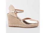Montevita Espadrilles Met Sleehak Balenci4 Goud