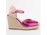 Montevita Espadrilles Met Een Sleehak Balenci4 Roze