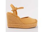Montevita Espadrilles Met Een Sleehak Balenci10 Geel