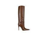 Saint Laurent Stiefel Vendome Kamel