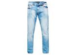 Jeans Hose "TOYAMA" Regular Fit mit Kontrast Naht