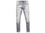 Jeans Hose "NISHO" Straight-Fit Biker Cotton-Stretch