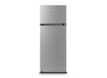 GORENJE Kühl-/Gefrierkombination "RF414DP", Energieeffizienz: D, silber, B:55,4cm H:143,6cm T:54,2cm, Kühlschränke, LED Innenbeleuchtung, Kühl-/Gefrierkombination