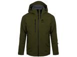 Heren 3-Laags Hardshell Wandeljack Olijfgroen