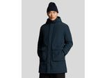 Lyle & Scott Gewatteerde Parka - Marineblauw