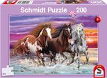 Puzzle SCHMIDT SPIELE "Wildes Pferde-Trio", bunt, Puzzles, Kinder, Pappe, Motiv, Puzzle