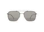 Hugo Boss Aviator Heren Mat Donker Ruthenium Grijs Gepolariseerd BOSS 1414/S