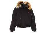 Kenzo effen zwart bomberjack