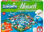 Spiel SCHMIDT SPIELE "Mensch ärgere Dich nicht, Die Schlümpfe", bunt, Spiele, KinderB:27,2cm H:5,7cm T:37,3cm, Spiel, B:27,2cm H:5,7cm T:37,3cm