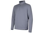 Under Armour Heren Quarter Zip Fleece Top (Staal)