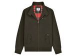 Lambretta Harrington heren douchebestendig jack (Kaki Bruin)