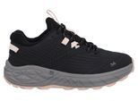 Hi-Tec Fuse Trek Polyester Dames Sneakers Zwart/Steen Grijs/Cameo Roze