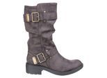 Rocket Dog Dames/dames Trumble Faux Leather Biker Laarzen (Bruin)