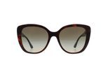 Emporio Armani Vlinder Dames Glimmend Havana Rood Groen Kleurverloop EA4214U
