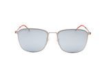 Hugo Boss Extra White ML Lens Mat Ruthenium Zilver Zonnebril