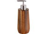 Seifenspender KLEINE WOLKE "Acaia", braun, Dosierspender, Seifenspender, 0,17 Liter Inhalt