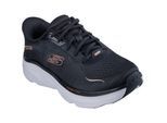 Skechers D'Lux Vapor Clear Horizon Textil Damen Sneaker Schwarz
