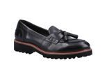 Hush Puppies Ginny Damen Schwarze Lederloafer