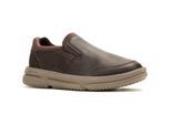 Hush Puppies Baylor Leder Herren Braun Slipper