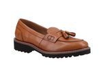 Hush Puppies Ginny Leder Damen Tan Loafers