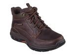 Skechers Respected Boswell Synthetische Herren Wanderstiefel in Rot/Braun