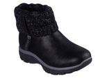 Skechers Easy Going Cozy Weather 2 Textil Damen Schwarze Winter Stiefeletten
