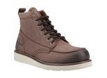 Jack & Jones Toronto Herren Ankle Boots aus braunem Leder