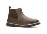 Hush Puppies Jenson Leder Herrenbraune Stiefel