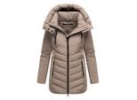 Marikoo dames winterjas Tivaa XVI met softshell & afneembare capuchon