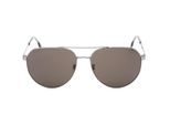 Hugo Boss Ruthenium Frame Grijze Lens Zonnebril