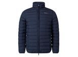 Aquascutum Active 100GR Mock Neck marineblauwe jas