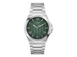 Guess Vinyl Herren Silberne Uhr GW0789G1