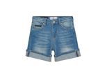 Cuff Denim Shorts