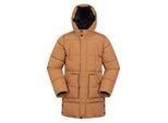 Mountain Warehouse Theo Waterafstotende Lange Gewatteerde Jas voor Kinderen/Kinderen (Mosterd)