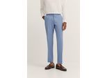 Bugatti Herren Pantalon met vouw en fijne structuur