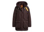 Parajumpers Maud Obsidian Donkerbruin Lang Donsjack