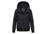 Marikoo dames winterjas Mooni 16 in bomberstijl met capuchon