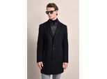 Bugatti Herren Mantel met giletflap