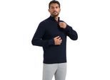 No Excess Pullover half zipper 2 coloured mel night