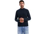 No Excess Pullover half zip 2 colored chenill night