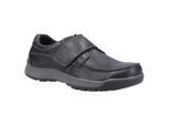 Hush Puppies Heren Casper Leren Schoenen (Zwart)