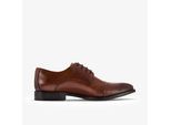 Banstead-Cap Schuhe aus braunem Leder