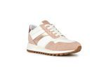 Geox D Tabelya Dames Nude/Witte Sneakers