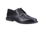 Hush Puppies Meisjes Verity Leren Brogues (Zwart)