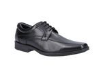 Hush Puppies Leren herenschoenen Brandon (Zwart)