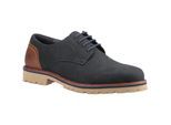 Hush Puppies Marcus Nubuck Heren Navy Veterschoenen
