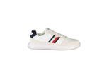 Tommy Hilfiger Witte Leren Sneakers voor Mannen
